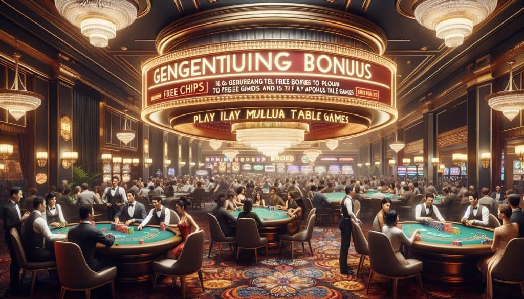 Casino bonusi koji dolaze s besplatnim ulozima na stolne igre