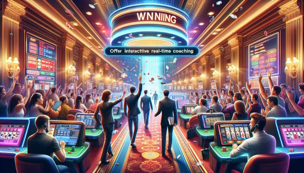 Kazina koja nude real-time coaching tijekom igranja Kazina koja nude real-time coaching tijekom igranja