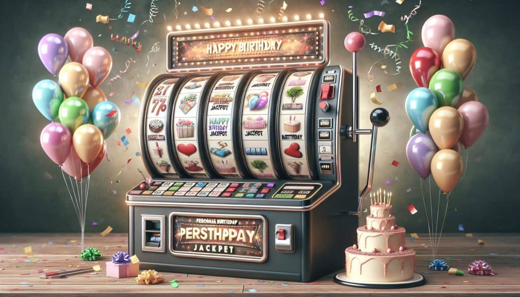 Automat koji ti čestita rođendan s personaliziranim jackpotom Automat koji ti čestita rođendan s personaliziranim jackpotom
