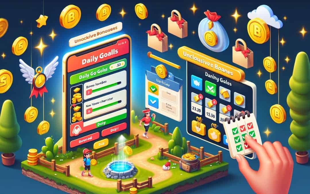 Bonusi koji se otključavaju ako ispunjavaš dnevne ciljeve igre